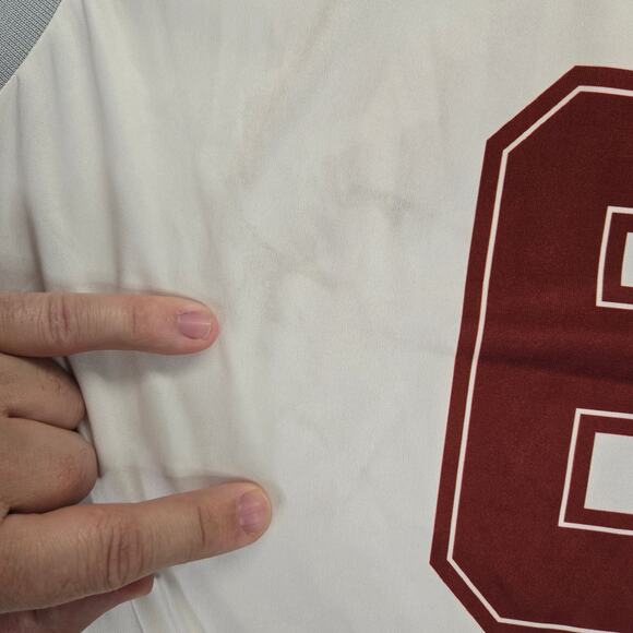 Chicago Bulls Kick 10 Alex Caruso Player Series Jersey Corona Patch Size Large - Picture 6 of 9